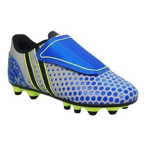 Patrick Childrens/Kids Polka Dot Firm Ground Football Boots / Blue